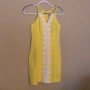 Lilly Pulitzer Yellow Dress!